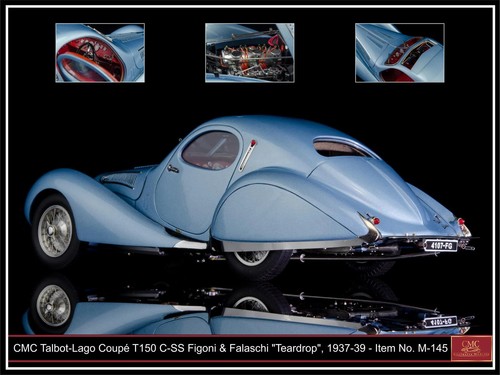 Talbot lago t150 c - 1/18,