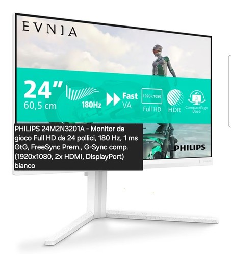 Monitor philips gioco full - philips, da
