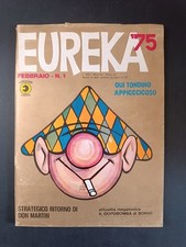 fumetto EUREKA ed Corno anno 1975 - numero 1 - Febbraio