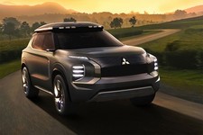 615318 Poster stampa da parete auto sportiva Mitsubishi E Yi Concept auto di lusso