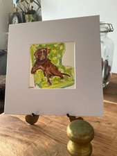 Quadro originale cane labrador