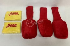 Set di 5 coperture teste mazze da golf coprimazze sport attrezzatura accessori