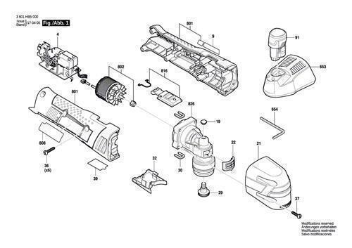 Bosch ricambi per utensile - ricambi,