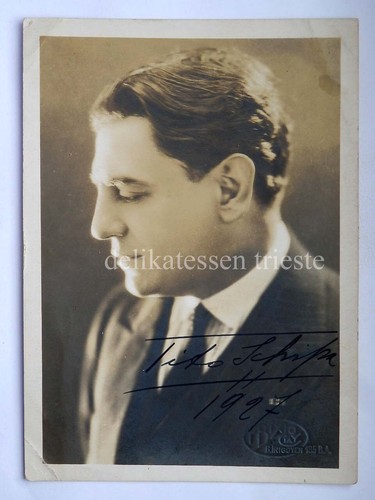 Autografo tito schipa 1927 - tito,