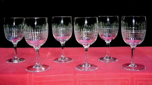 Baccarat nancy wine glasses - nancy,