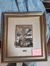 Quadro argento 800 Alto rilievo Cascata delle Marmore