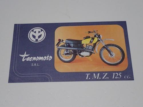 Tecnomoto 125 depliant - t.m.z.,