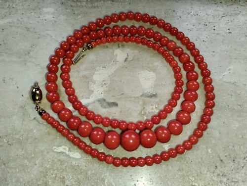 Collana corallo - collana, in