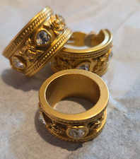Set orecchini e anelli clip
