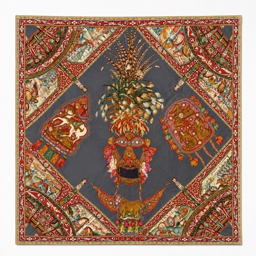 Gucci silk scarf vintage - silk,