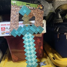 Minecraft spada giocattolo blu - spada,