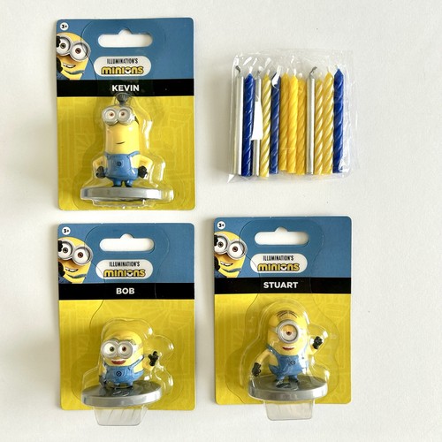 Minions birthday cake topper - minions,