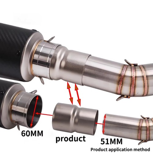 Adattatore scarico moto - adattatore,
