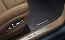 Tappetini in gomma Porsche Cayenne 9Y0 E3 per tutte le condizioni atmosferiche 9Y0044801A1E0 solo RHD nuovi