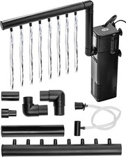 Filtro Interno per Acquario 600L/H Pompa Filtrante per Acquari da 80L per Pesci