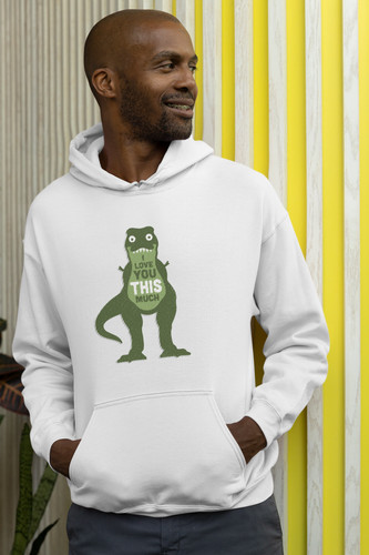 Felpa cappuccio tascone rex - tascone, t
