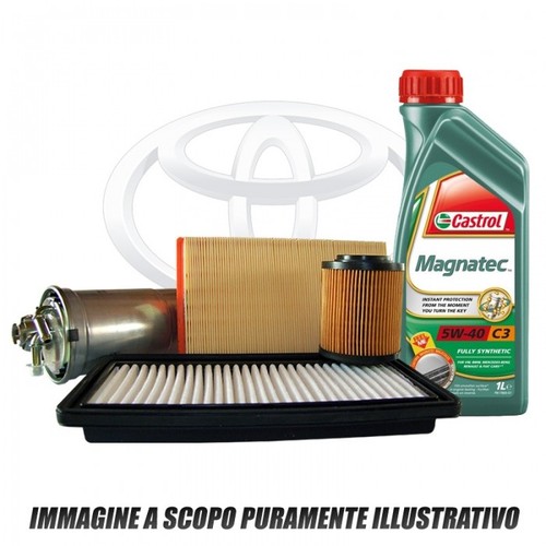 Kit tagliando olio 5w40 - tagliando,