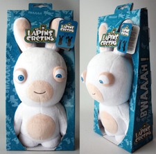RARA STATUINA PELUCHE RABBIDS 10" CON VOCE GIPSY UBISOFT 2014 NUOVA!