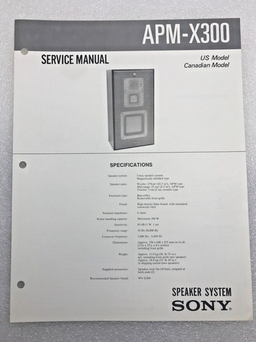 Originale oem sony - originale, apm-x3000