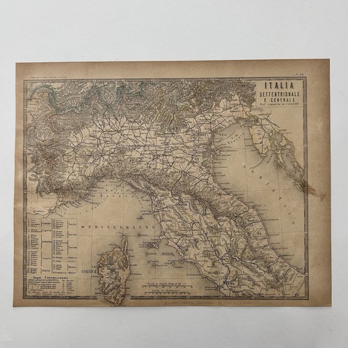 Italia settentrionale carta - italia,