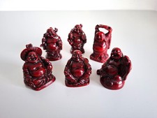 Set 6 statuine Buddha che ride