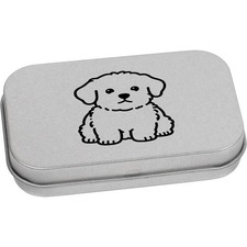 'Maltese Dog' Scatola di latta
