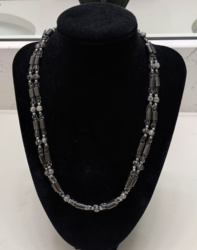 Collana bracciale donna nero - collana/bracciale,