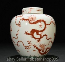 Vaso vaso coperchio drago