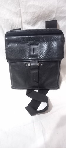 Borsello nero pelle - borsello,