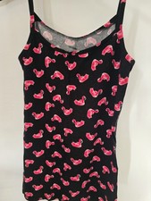 Canottiera Tezenis TgM Fenicotteri Rosa Nera