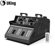 U'King Macchina bolle fumo 1500W LED RGB DMX512 Party DJ Matrimonio