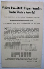 VILLIERS MOTORE DUE TEMPI