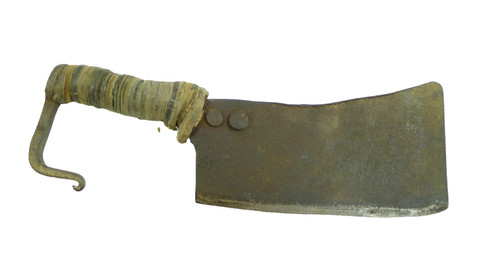 Antico coltello macellaio - coltello,