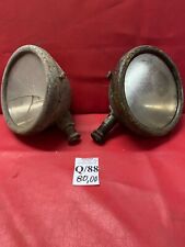 Coppia di fanali d'epoca per