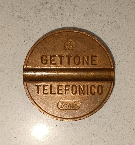 Gettone telefonico 7805 - , raro