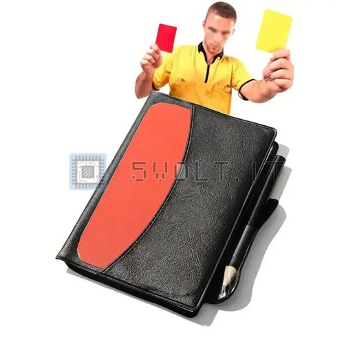 Cartellini rosso giallo - e,