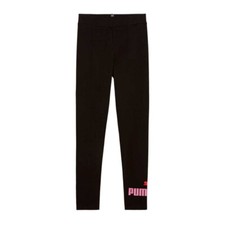Leggings  cotone bambina  Puma 671133-94 nero-fucsia