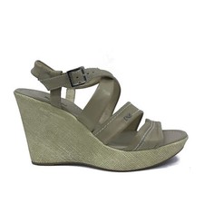 SANDALI NERO GIARDINI DONNA P615580D ZEPPA E PLATEAU SABBIA