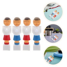  8 Pcs Calcio Balilla Figurine Calciatrici Accessori Per Tavoli Di Biliardo