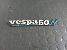 targhetta piaggio vespa 50 N originale