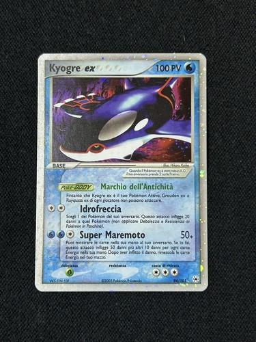 Pokémon kyogre holo ex - pokémon,