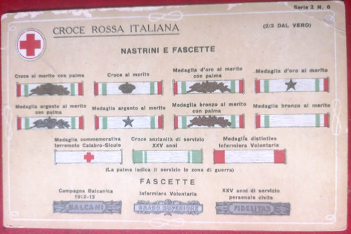 Croce rossa italiana nastrini - croce,