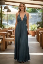 Zara Long Green Dress , New