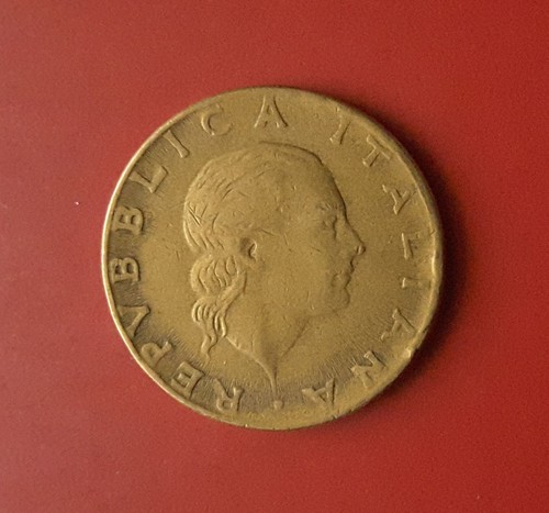 200 lire 1980 errore collo - 200,