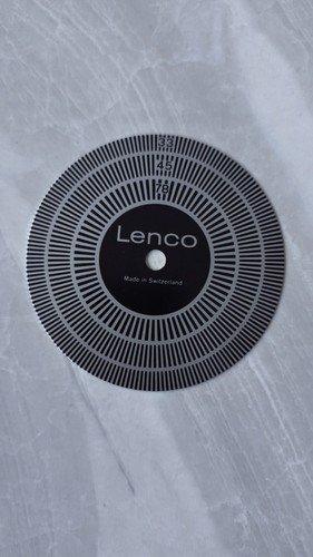 Disco stroboscopico lenco per - disco,