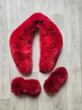 Collo pelliccia vintage con