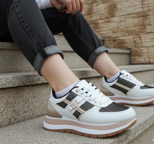 Sneakers donna bianche renato - sneakers,