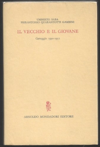 Saba gambini vecchio e il - il,