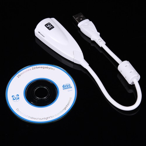 Scheda audio bianca usb 5h - scheda,