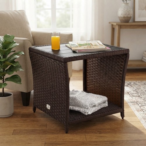 Tavolo giardino rattan - da,